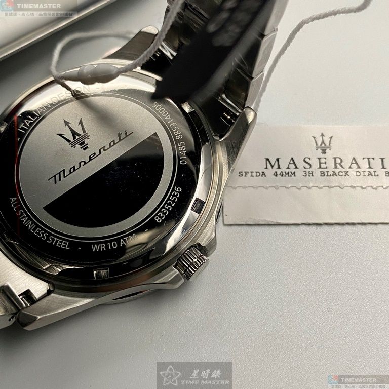 [TIMEMASTER] MASERATI watch, 44mm, R8853140005, , large