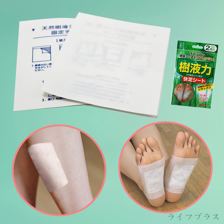 日本製KOKUBO樹液足貼-2枚入x12組, , large
