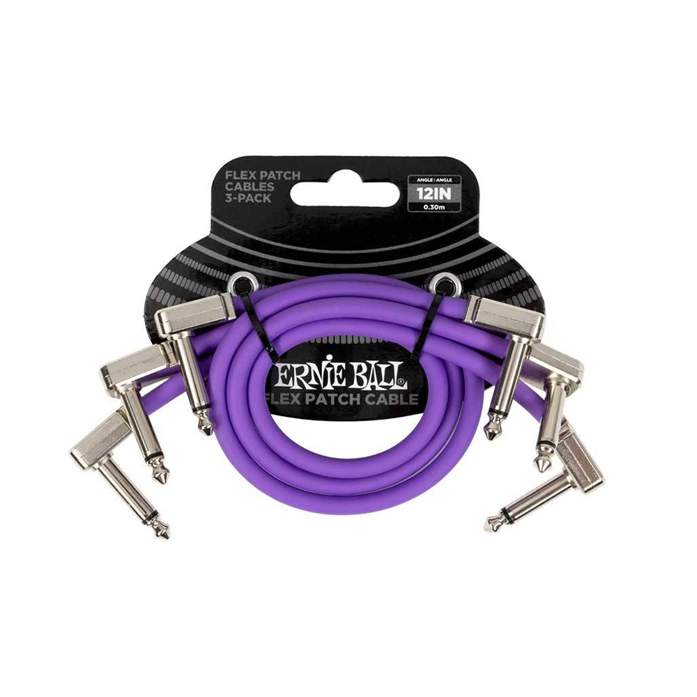 Ernie Ball Flex Patch Cable 6in (P06452：Purple), , large