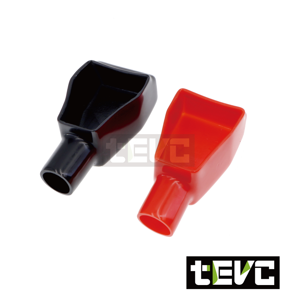 《tevc》BK003 電瓶保護蓋 大號 PVC 保護套 電樁頭 發電機 橡膠套 絕緣保護套 橡膠套 防塵蓋, , large