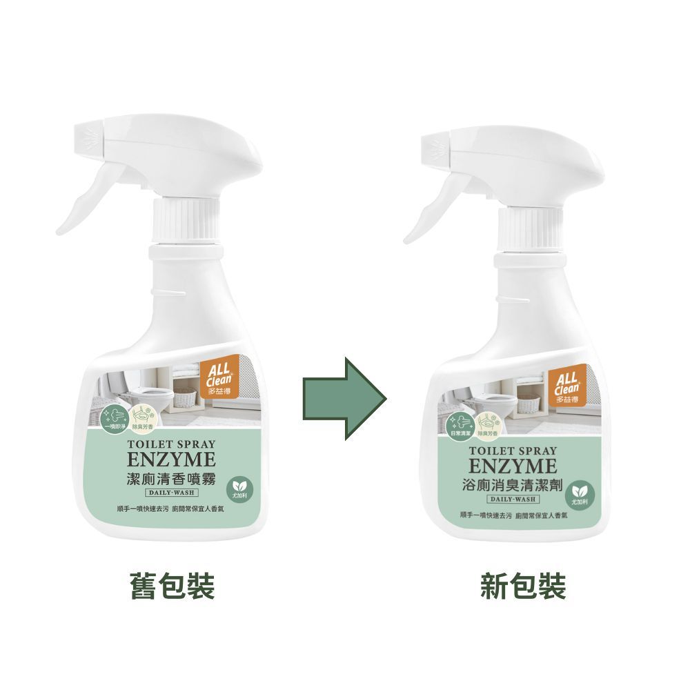 【多益得】潔廁清香噴霧360ml (浴廁清潔.除臭)輕巧新包裝上市/, , large
