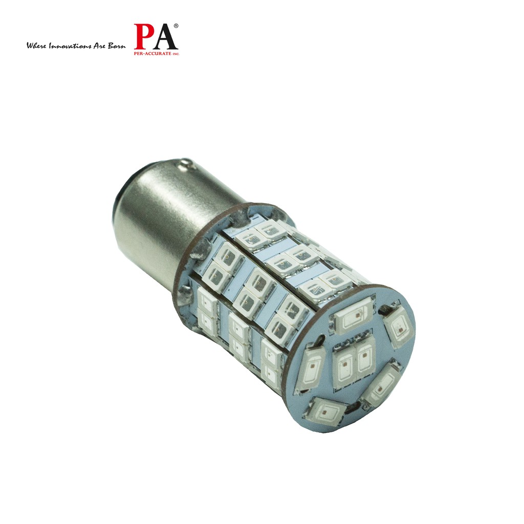 【PA LED】1157 雙芯 55晶 5630 2835 SMD LED 紅光 煞車燈 尾燈 小燈 方向燈, , large
