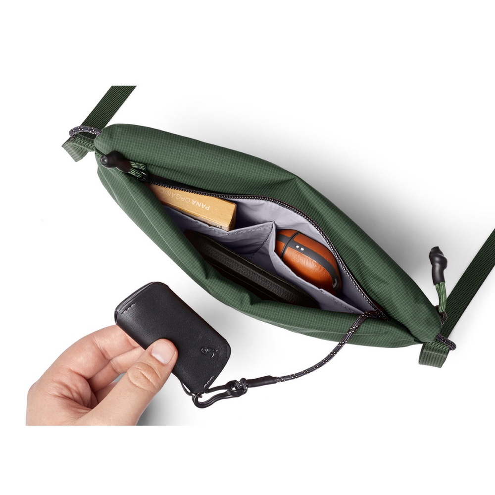 Bellroy Lite Sacoche 輕量斜背包 肩背包 側背包 隨身小包 禮物 送禮 推薦(森林深綠), , large