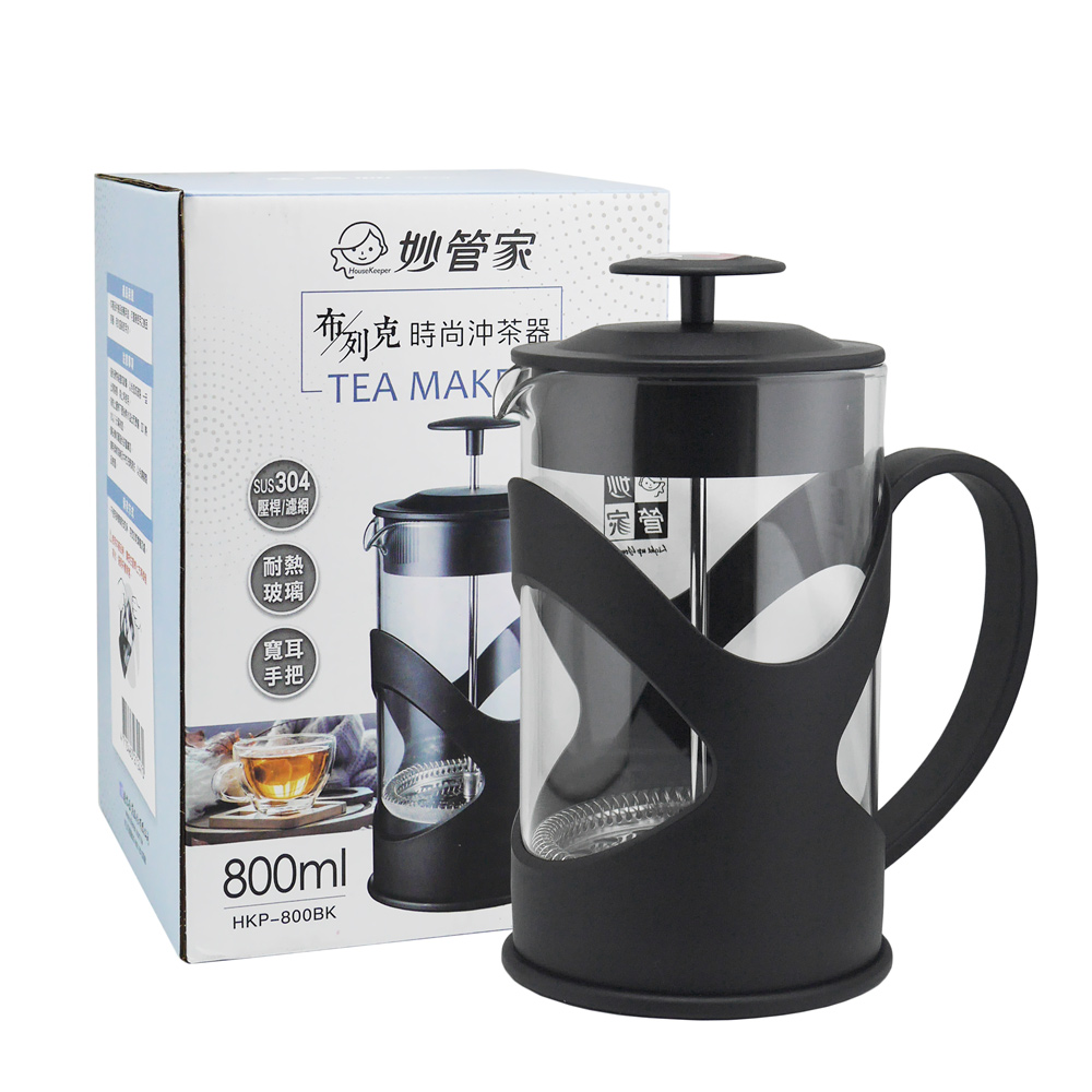 妙管家布列克時尚沖茶器-800ml-2入組, , large