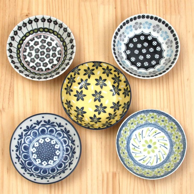 【毓秀堂】AWASAKA 北歐花卉小碗5入組, , large