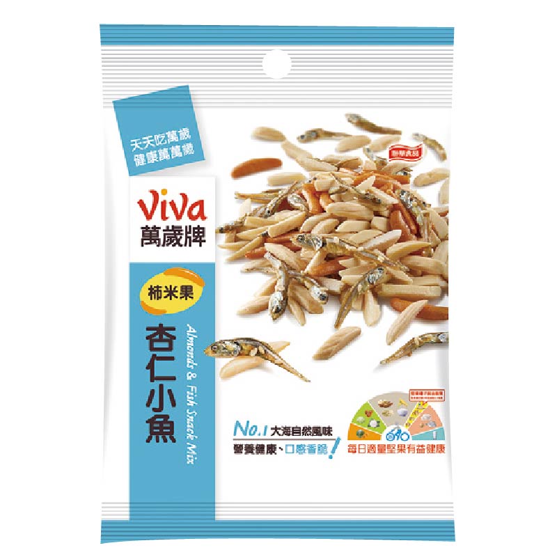 萬歲牌柿米果杏仁小魚, , large