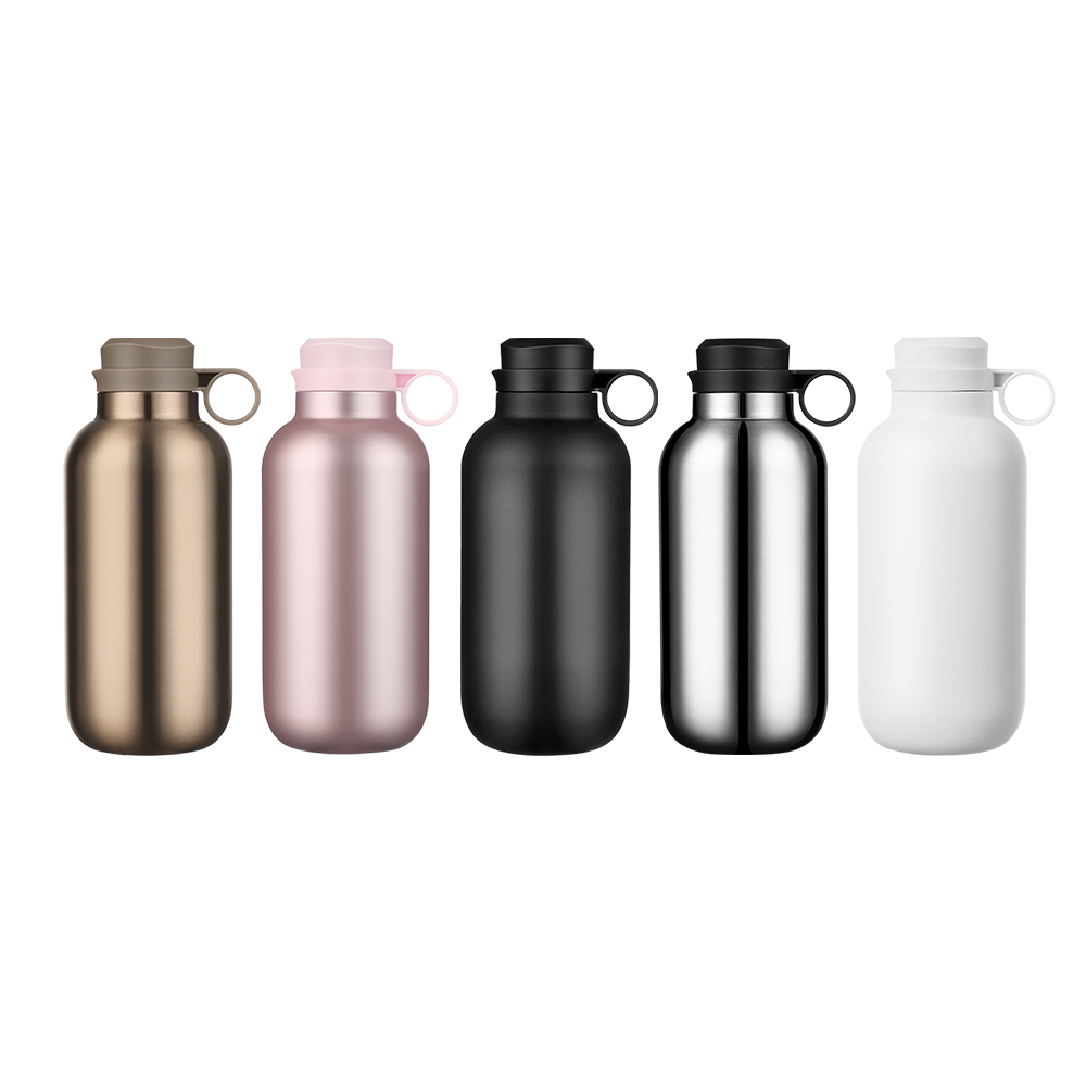 *福利品出清*EQURA 一克拉 戶外保溫杯 含背帶 450ml 五色可選, , large