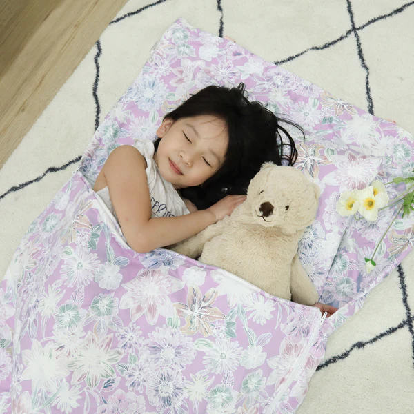 【Savamunt】KID IONIC+&trade; Antibacterial &  Lenzing Tence slumber/Sleeping Bag pinkblue, , large