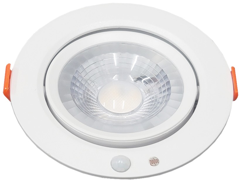 LED-203-7A 7W Infrared Swing Sensor Recessed Light (Yellow light - full voltage), , large