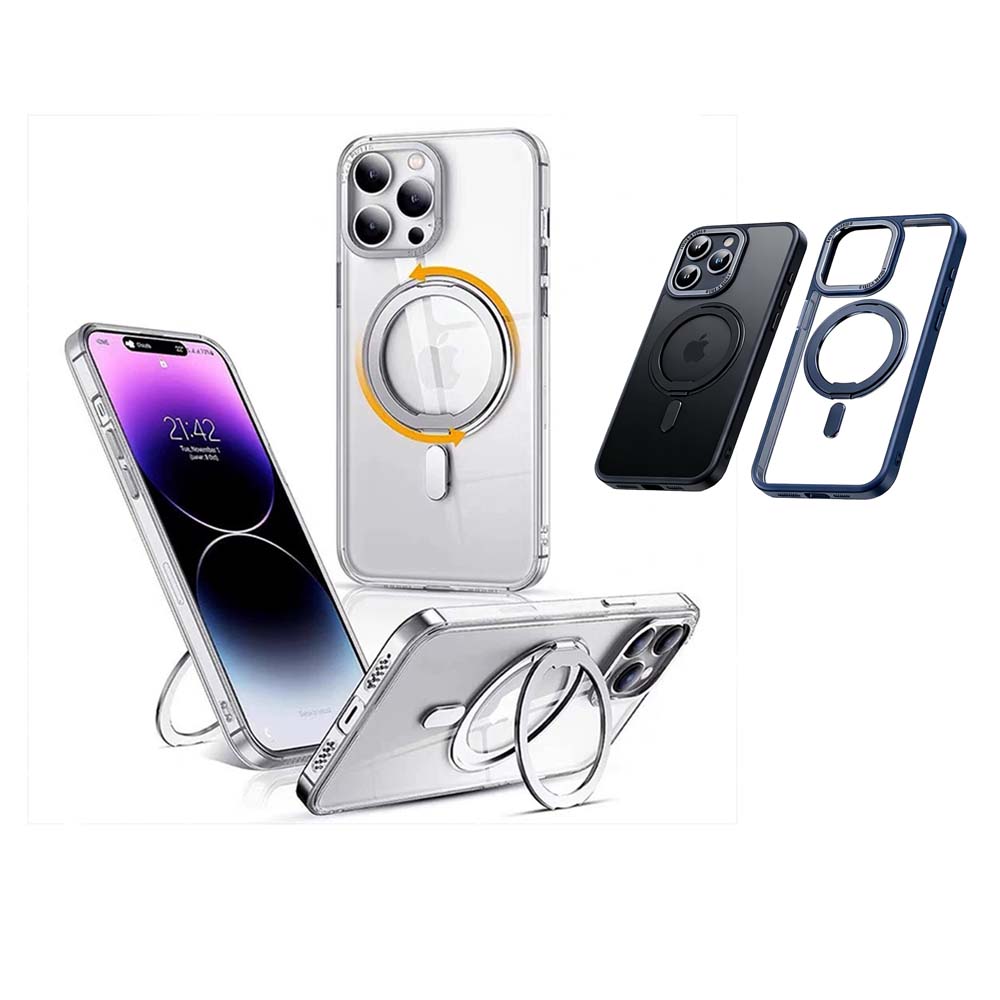 【山水之寶】iPhone 11手機殼 防摔殼 熠甲360磁吸支架防摔殼 Magsafe 無線充電 磁吸立架, , large