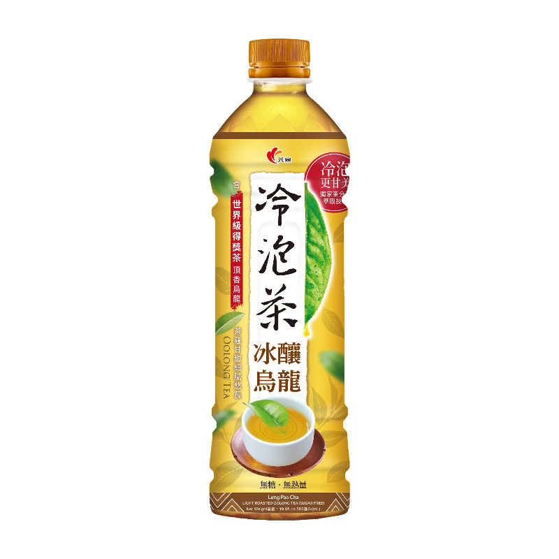 光泉冷泡茶冰釀烏龍(無糖) 585ml, , large