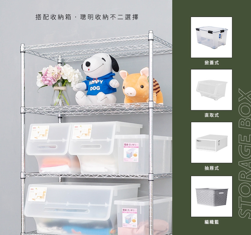 【Y HOUSE】120x60x210公分 荷重型五層鐵架 耐重層架 荷重型鐵力士架, , large