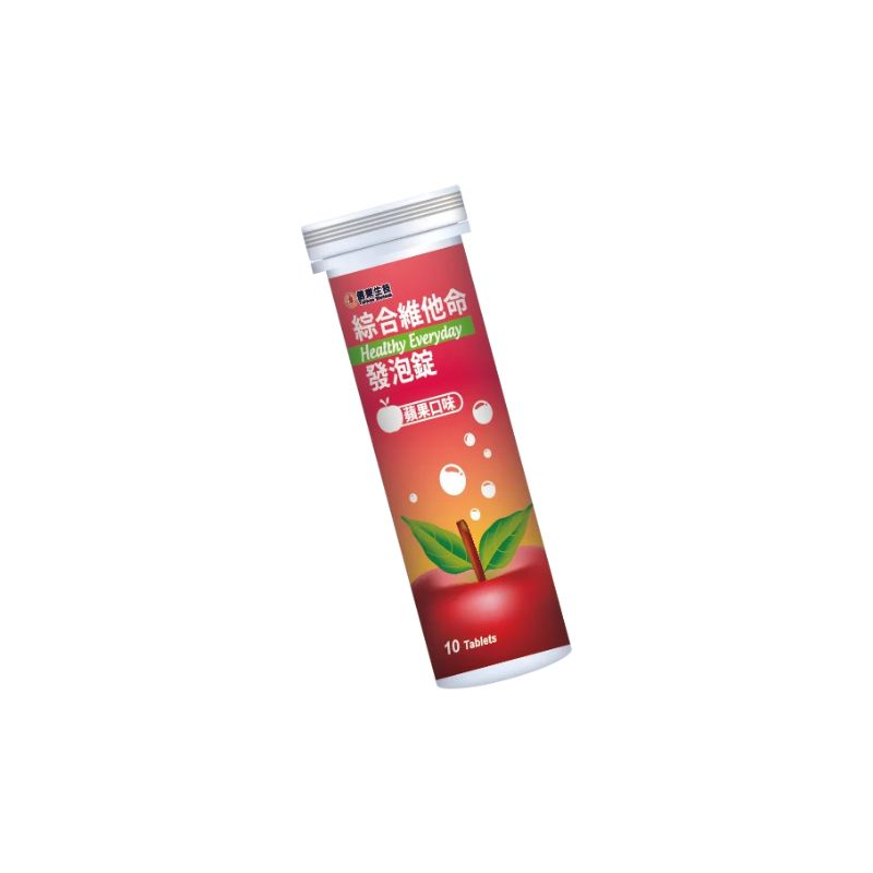 信東綜合維他命發泡錠10錠, , large
