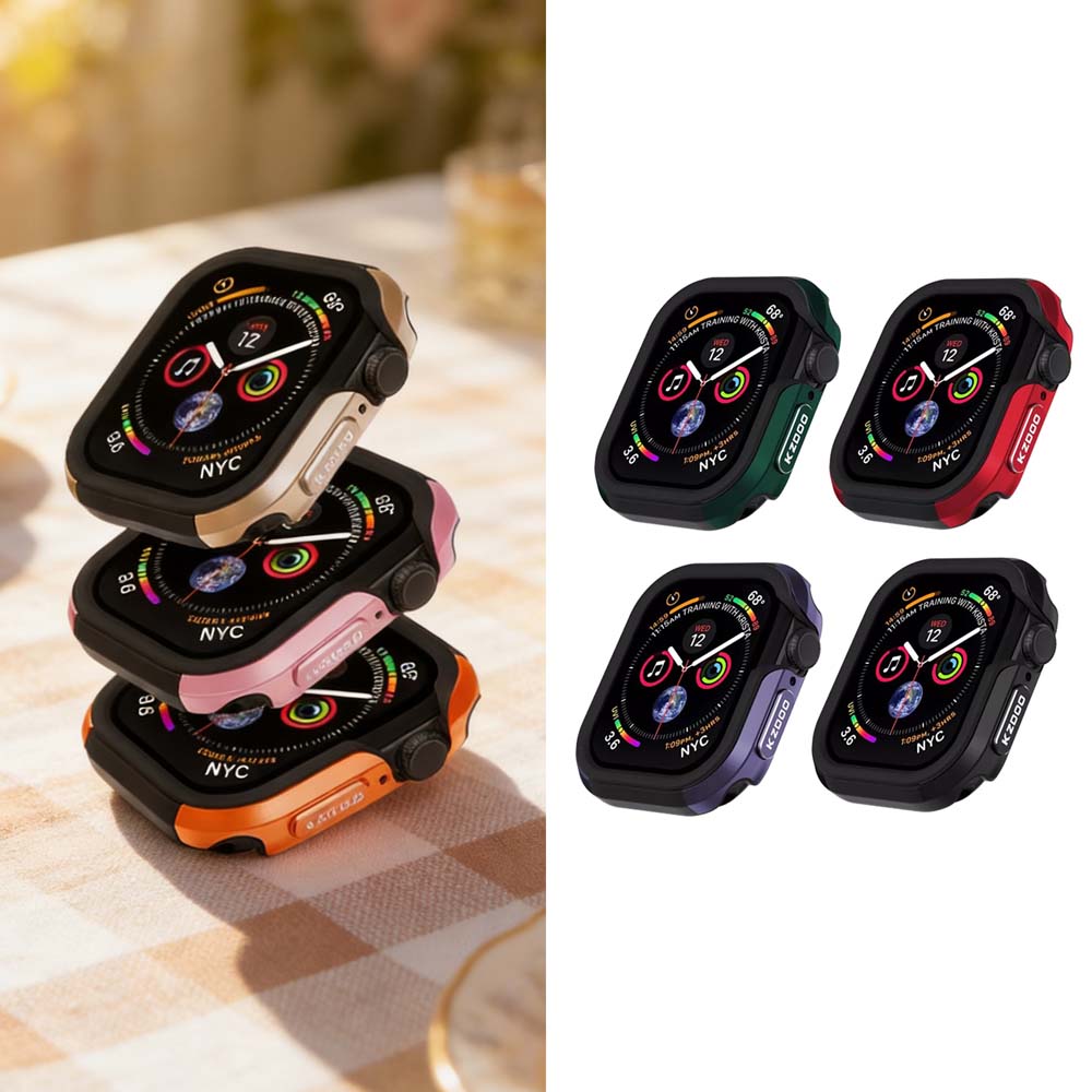 【山水之寶】KZDOO Apple Watch 7/8/9 41mm保護殼 航空鋁合金雙料防摔殼, , large