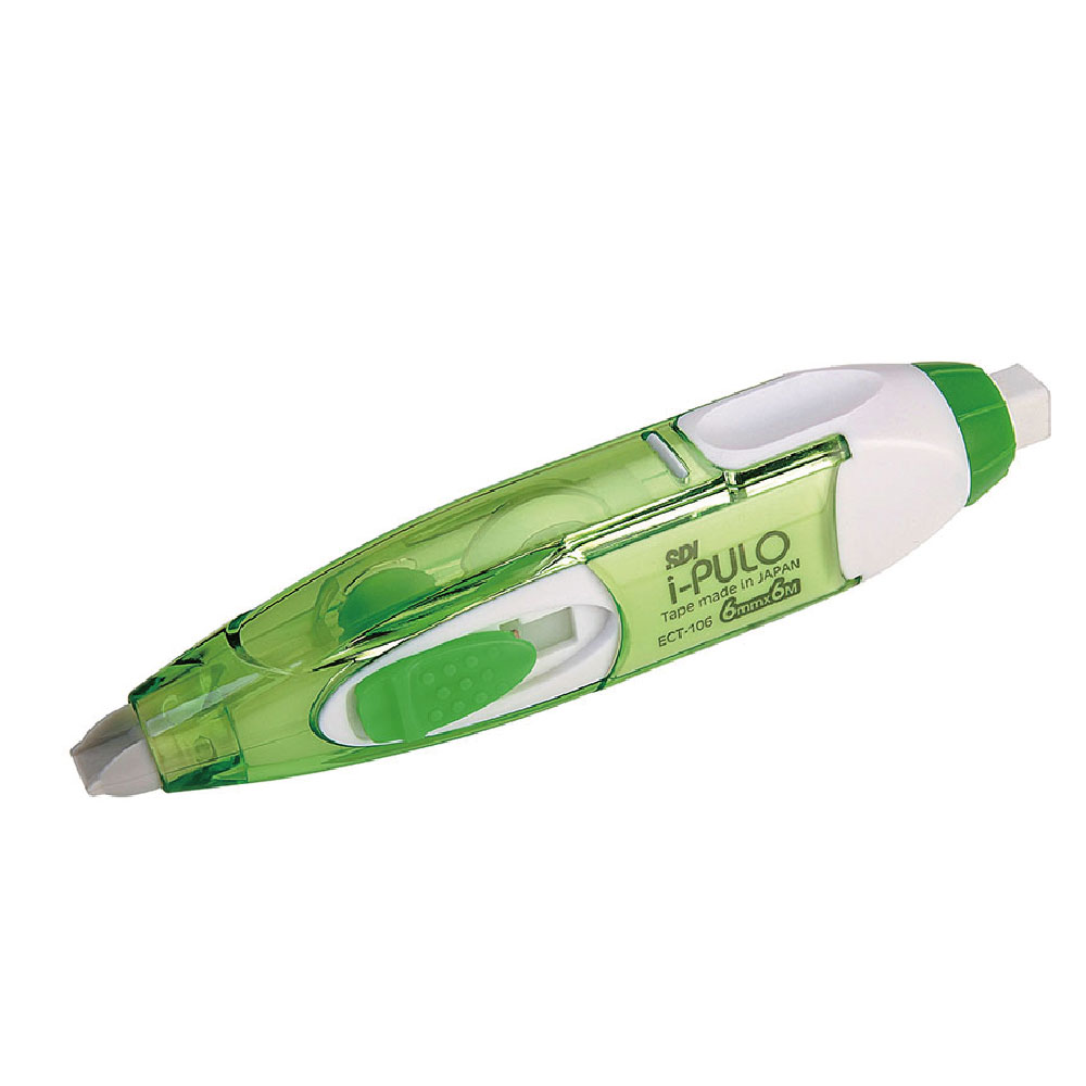 【SDI 手牌】i-PULO 雙主修 兩用 修正帶 6mm x 6 M  /個 ECT-106, , large