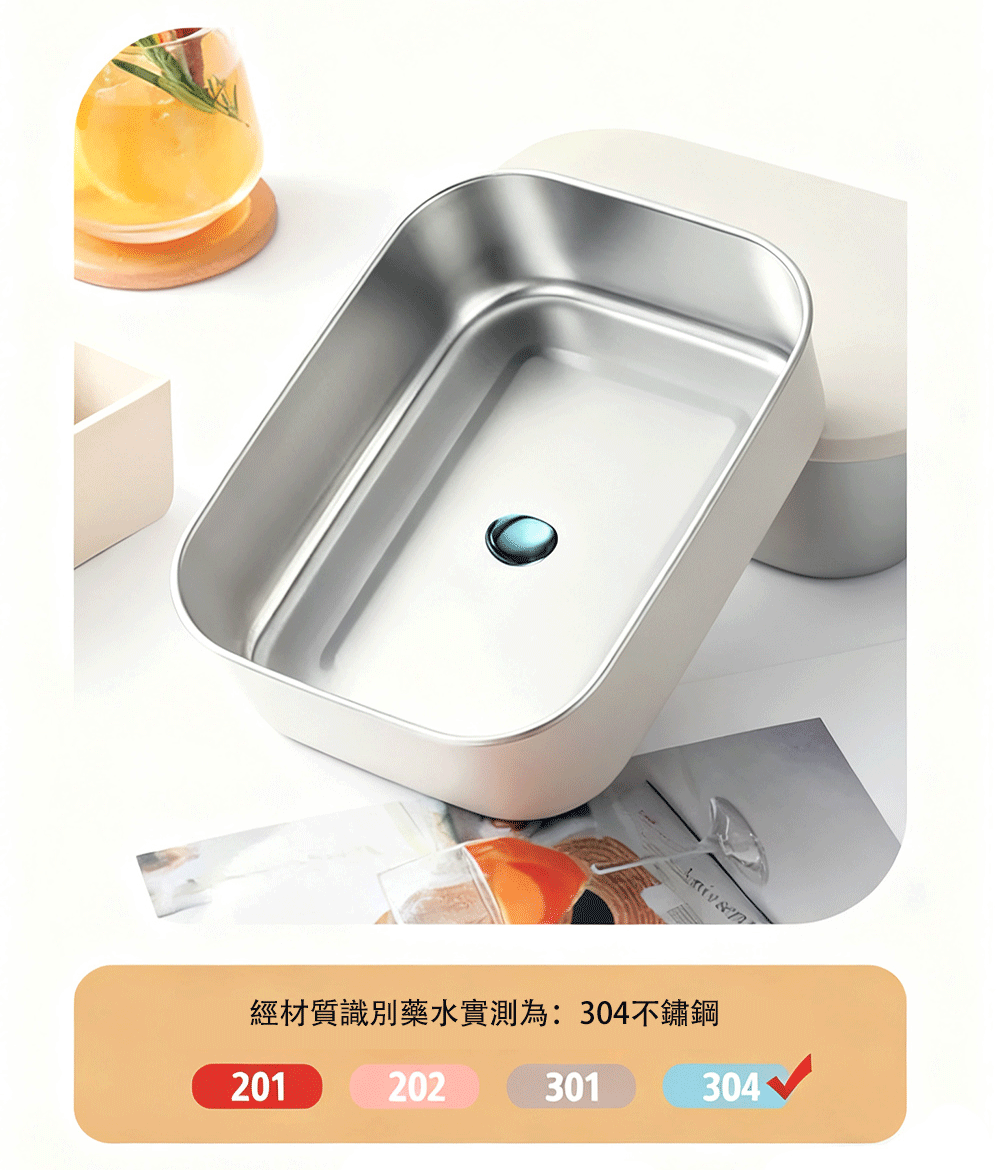 【KLGO】304不鏽鋼可微波保鮮盒單格.雙格2入組附矽膠上盒/保溫便當盒 加熱便當盒 餐盒, , large