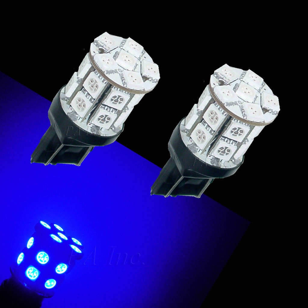 【PA LED】T20 雙芯 7443 20晶 60晶體 SMD LED 煞車燈 方向燈 倒車燈 日行燈 小尺寸, , large