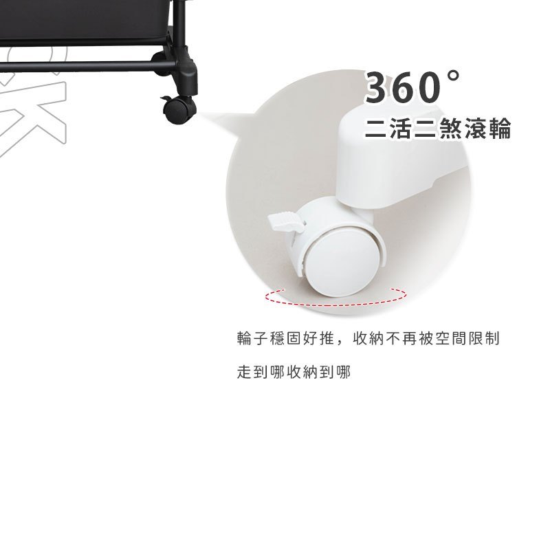 【Y HOUSE】Minimalist mobile coat rack, casual clothes rack, open fitting rack, hanging rack, clothes rack, wardrobe rack with wheels - white, , large