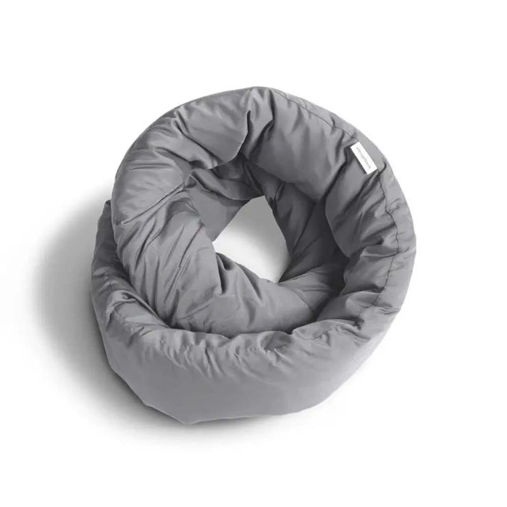 Infinity Pillow Travel Neck Pillow Grey, , large