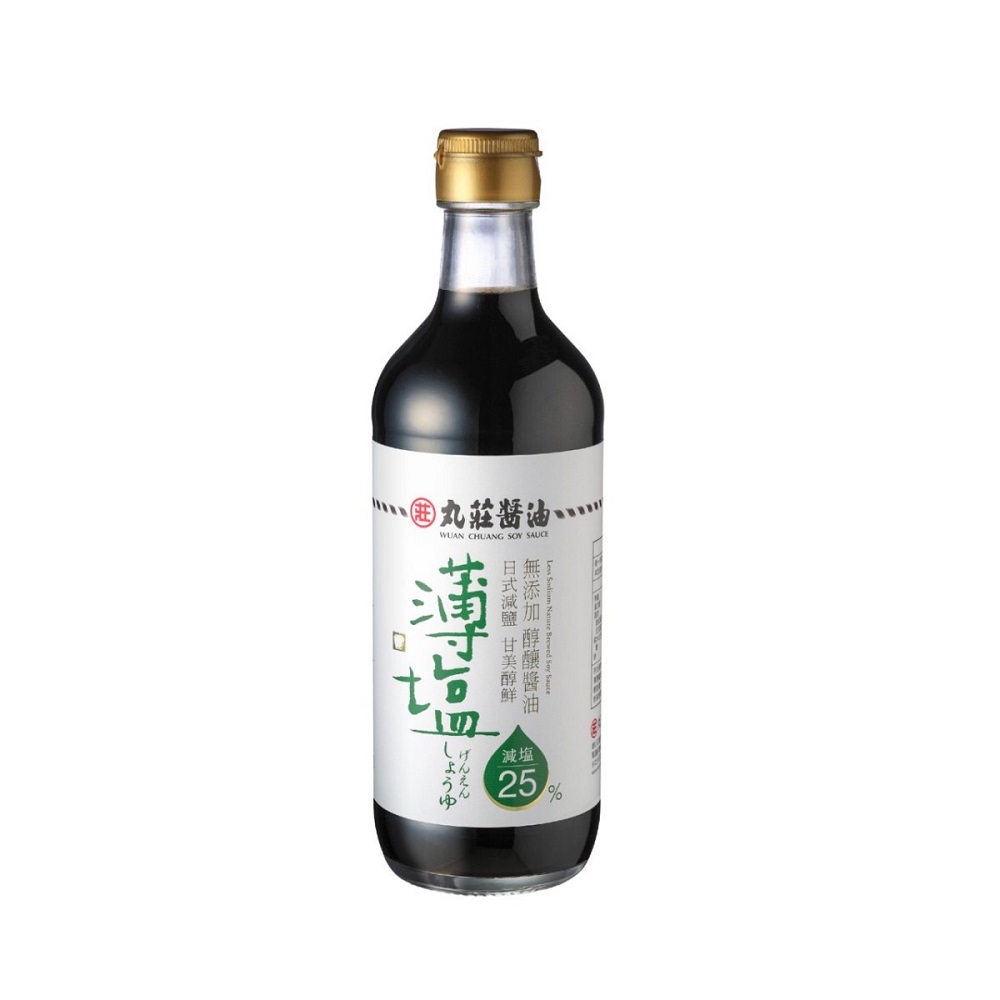 丸莊薄鹽無添加釀造醬油450ml, , large