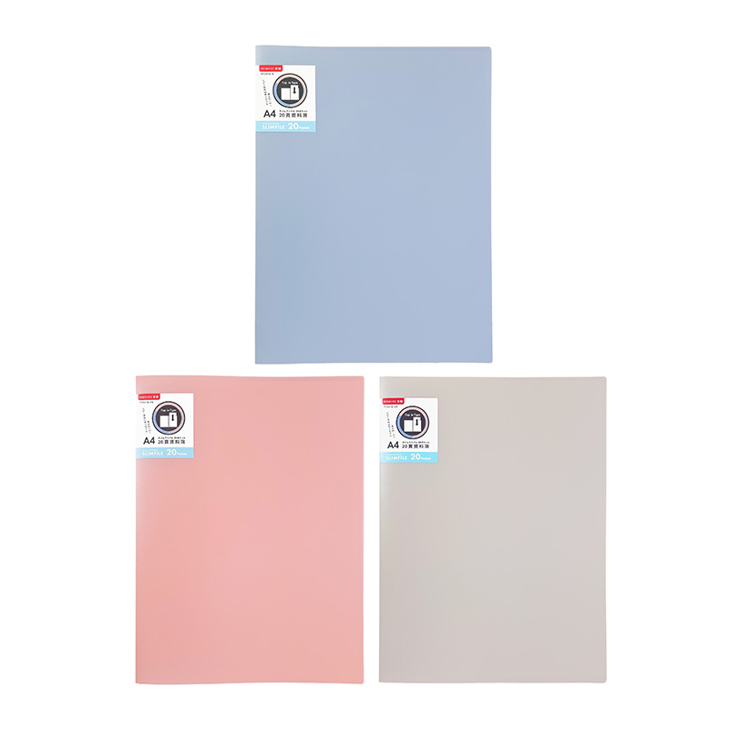 A4 Display Book, 20 Pockets &ndash; Blue , , large
