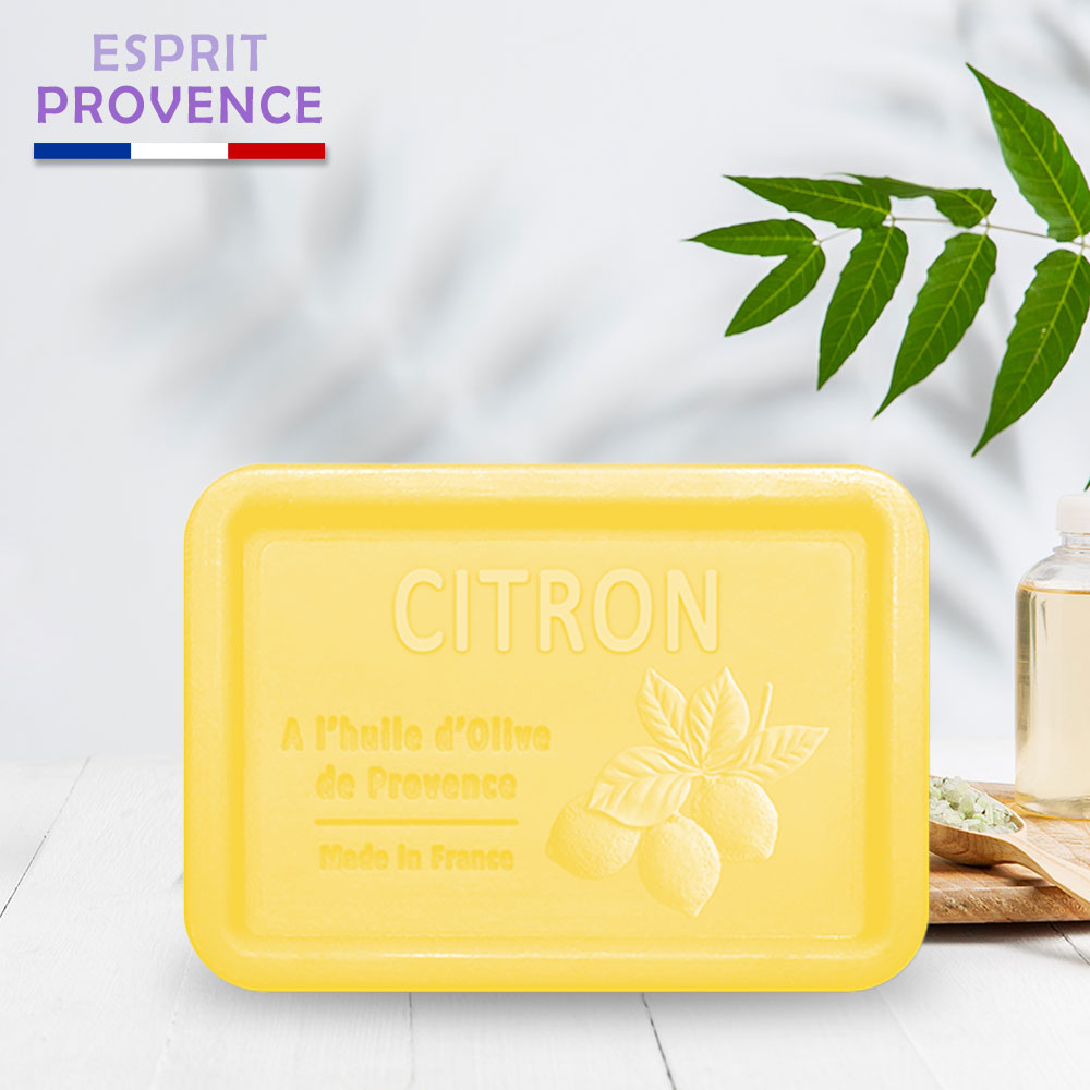 〔本野有限公司〕法國ESPRIT PROVENCE普羅旺斯皂(檸檬)120g -2入, , large
