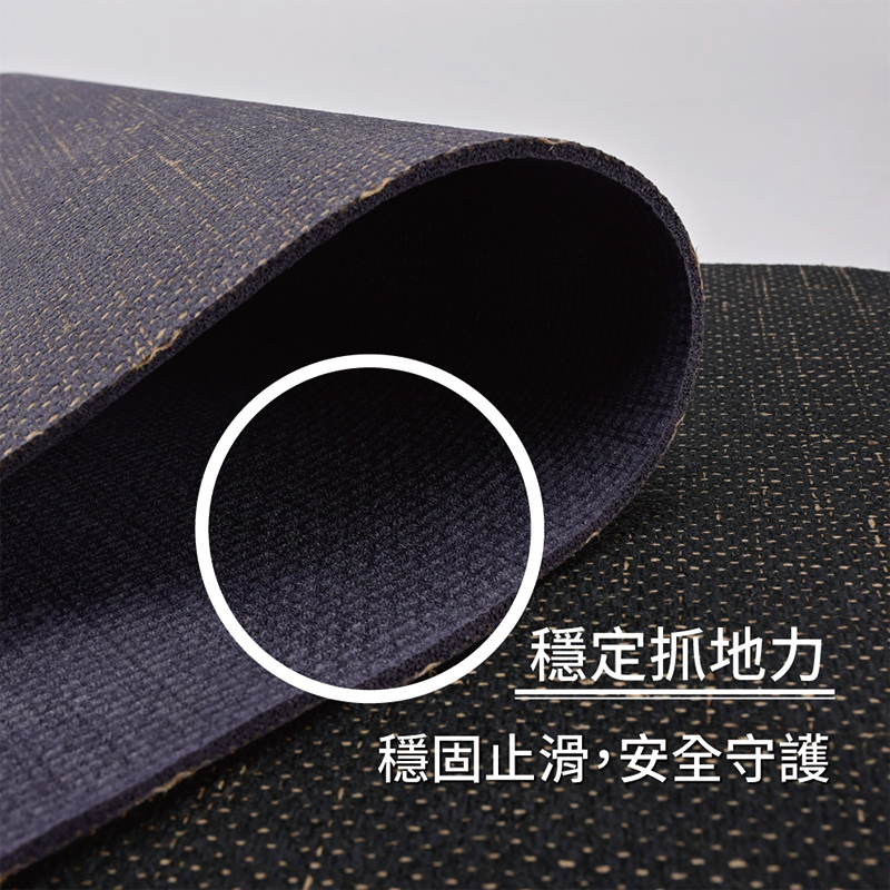 【Monster】 B+ Multi-Purpose Anti-Slip Mat &ndash; Linen Series (60x40cm) &ndash; Linen Black, , large