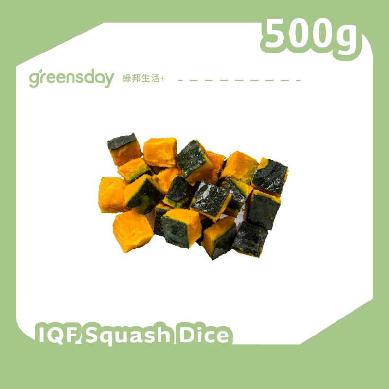 [greensday]紐西蘭冷凍南瓜丁 500g, , large