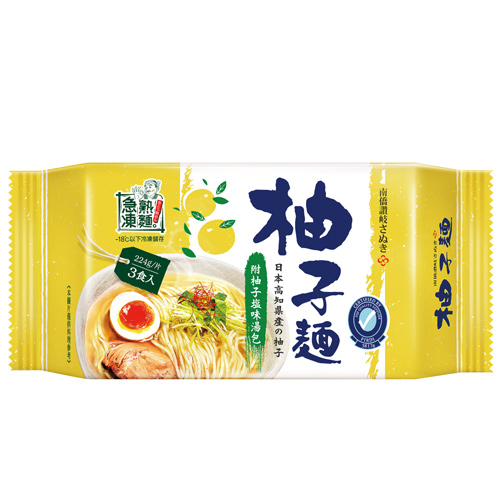 讚岐柚子麵224g*3, , large