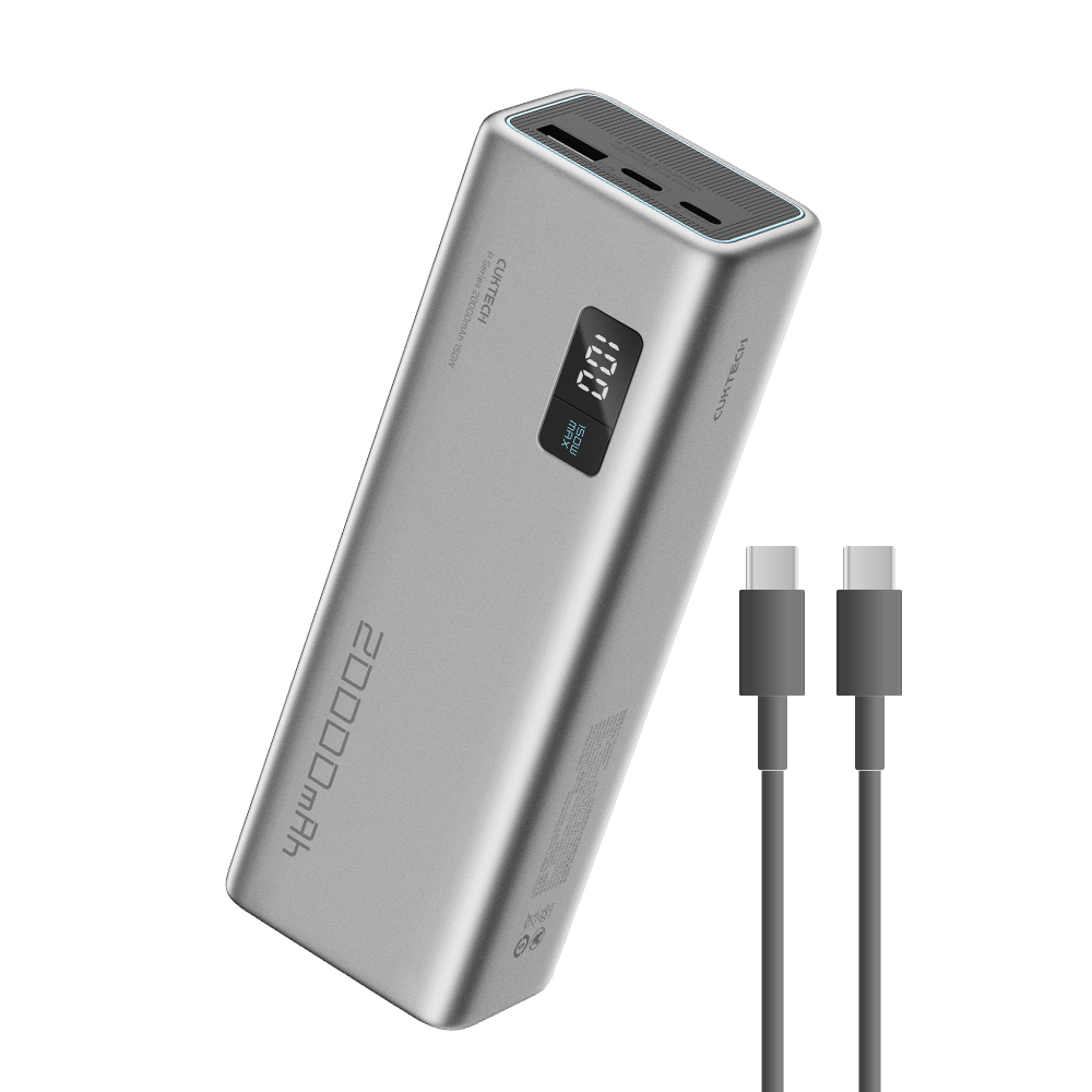 【Wh+CCC】CUKTECH 酷態科15號 150W 行動電源 20000mAh 可充筆電 可上飛機 Wh標示 快充 (PB200PS), , large