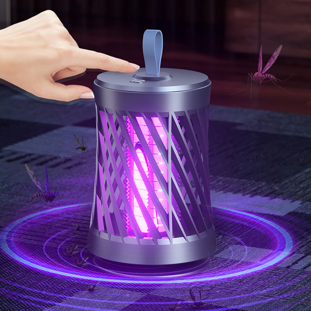 Dolcevita - Purple Light Silent 2-in-1 Mosquito Killer Lamp, , large