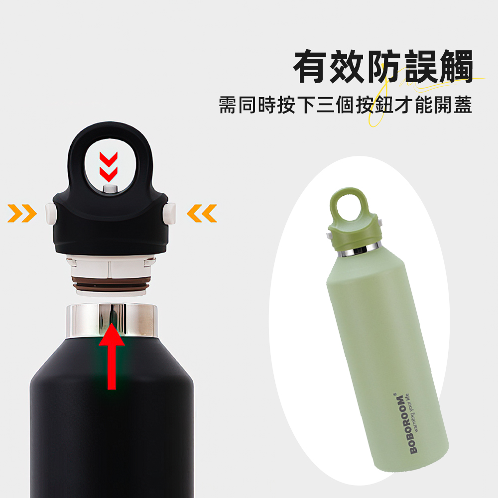 【上手家居】秒開不鏽鋼保溫瓶 綠色1000ml(保溫壺/保溫杯/保溫瓶/不鏽鋼水壺/保溫水壺), , large
