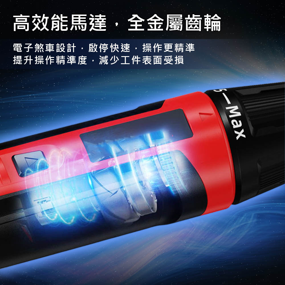 [HANLIN]-LSD003 12in1手握式電動螺絲起子組 磁吸式批頭 DIY工具 多功能 家用 維修工具 家具組裝, , large