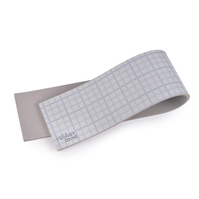 【Monster】 Soft Diatomaceous Earth Vanity Absorbent Mat, Set of 2 (60x10cm) &ndash; Gray Plaid, , large