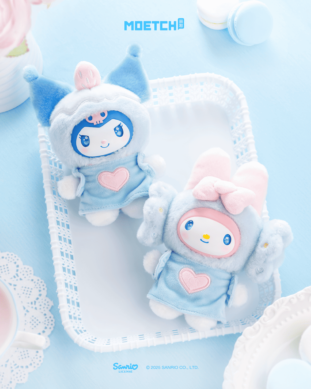 【際洋文化】Sanrio characters悸動之藍系列毛絨捏捏樂, , large