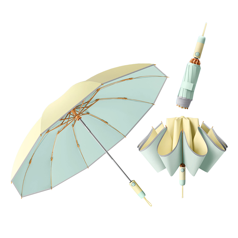 【APEX】繽紛彩膠 全自動反向晴雨傘, , large