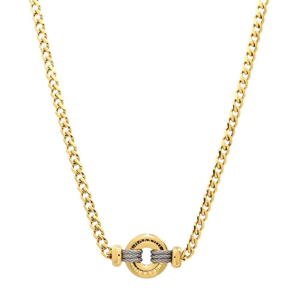 CHARRIOL 夏利豪 Infinity Zen Necklaces - New 鋼索項鍊 08-104-1232-5, , large