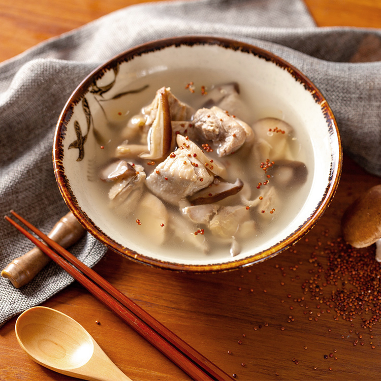 [桂冠營養研究室]蕈菇藜麥雞湯(250g), , large
