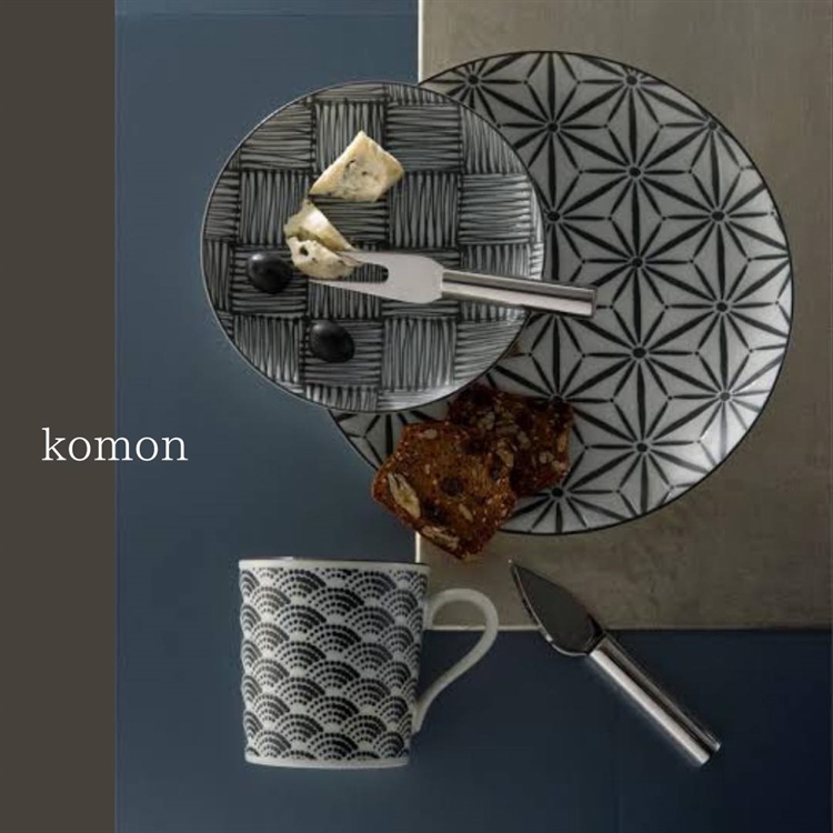 komon Morning Cup and Saucer Set (6 pieces), , large