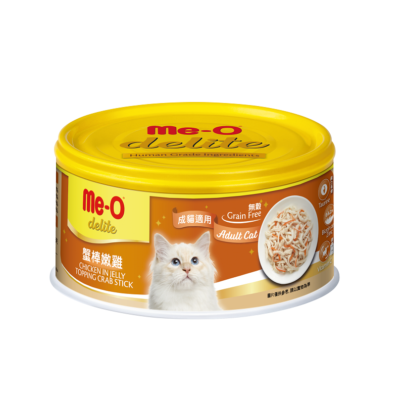 咪歐小確幸貓罐-蟹棒嫩雞80g, , large
