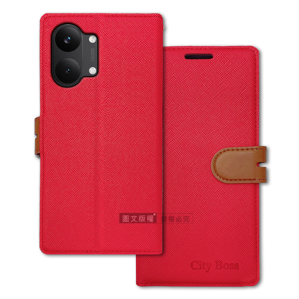 CITY都會風 POCO X8 Pro Max 插卡立架磁力手機皮套 有吊飾孔, , large