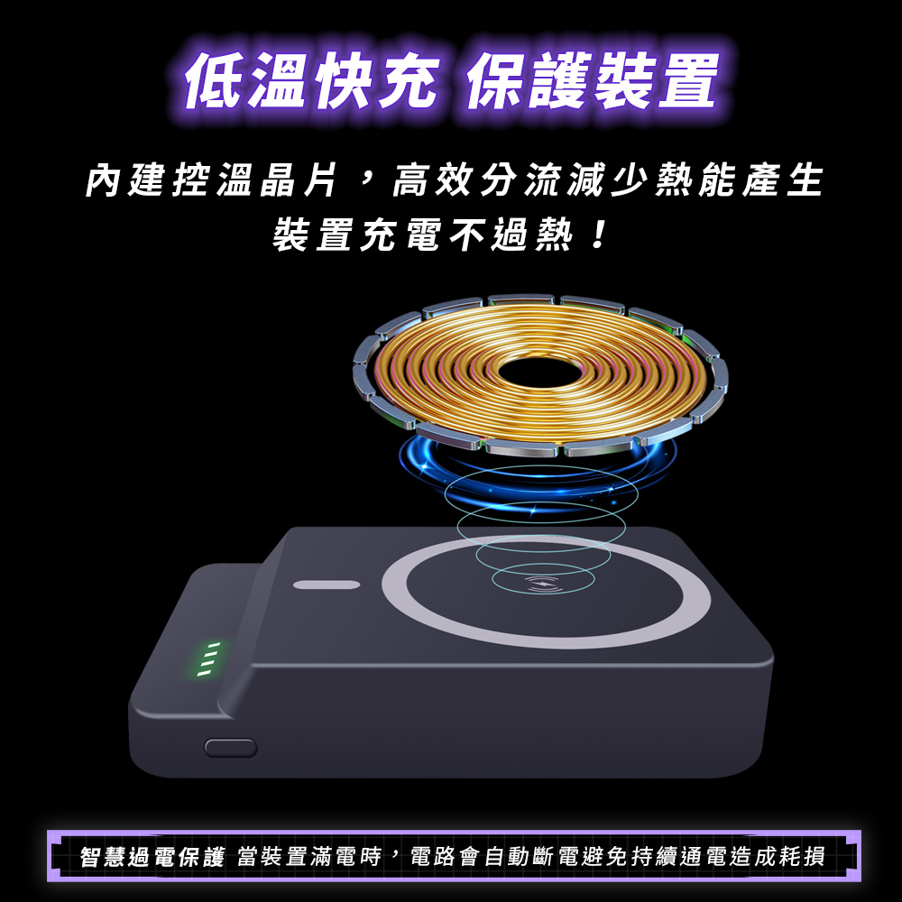 【怪獸選物】IDEAMON MagSafe磁吸行動電源-固態電芯, , large