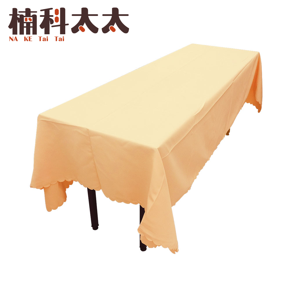 會議桌布奶茶色/180公分*60公分 618-FT18060FCM, , large