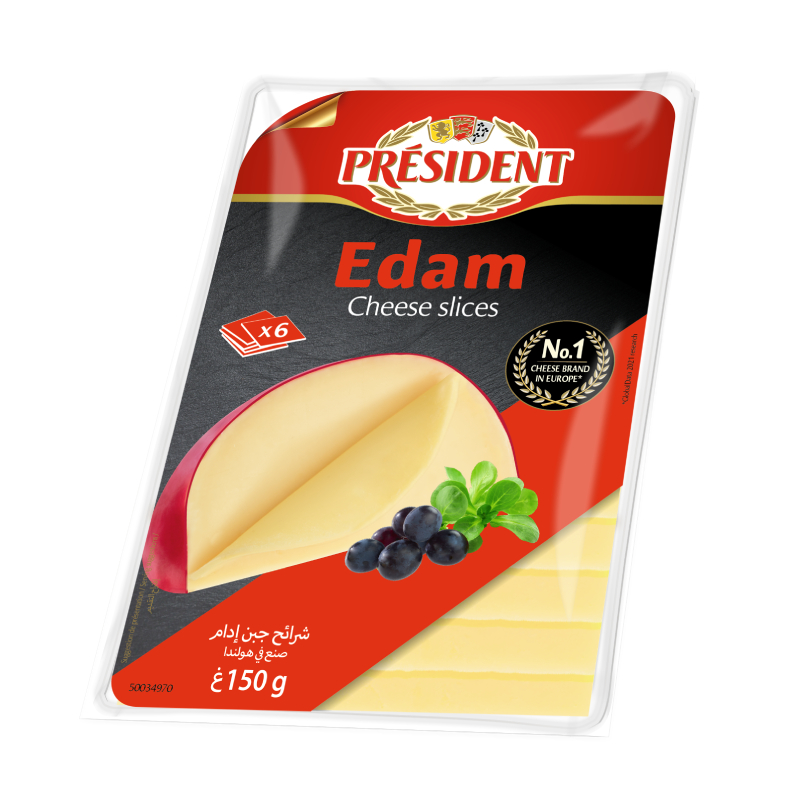 EDAM SLICES CHEESE, , large