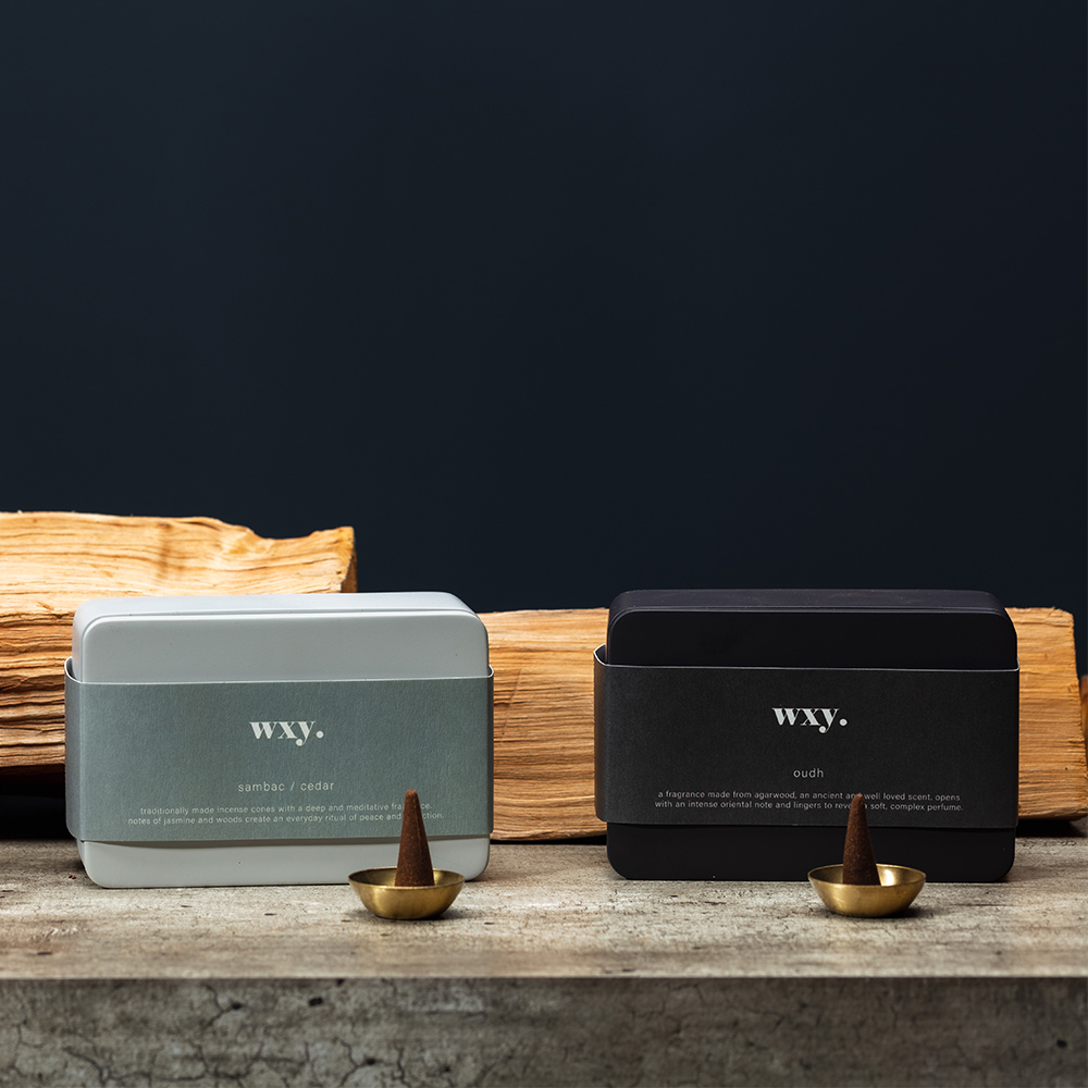 wxy Incense Cones-Grey-Sambac & Cedar, , large