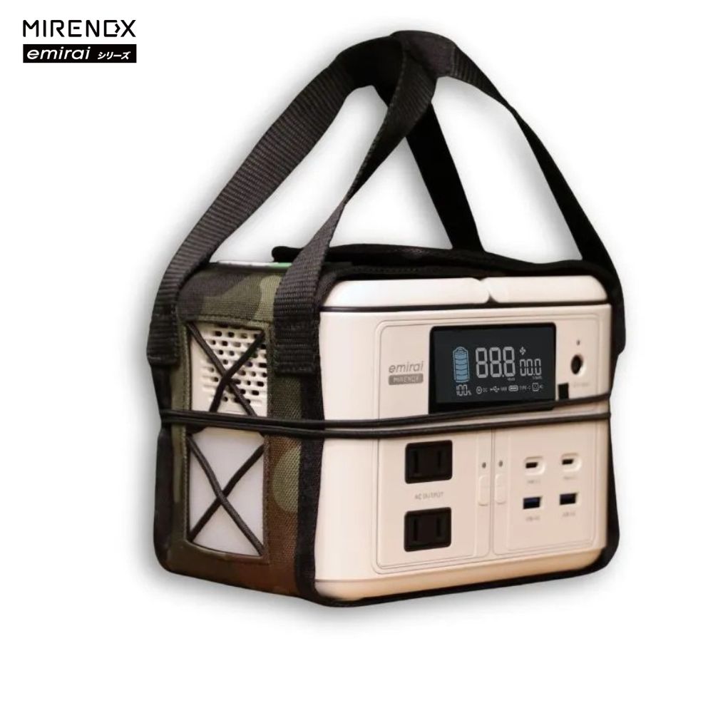 【MIRENEX】emirai BAG-430P ｜儲能小瓦力 PRO - 專用迷彩工裝小背心保護套, , large