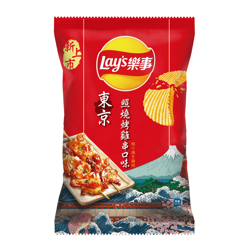 樂事波樂東京照燒烤雞串味洋芋片85g, , large