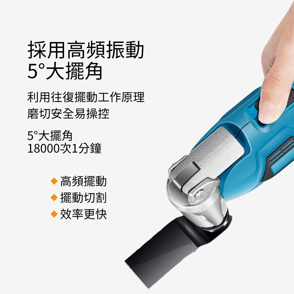 21V Multi-Power Grinding and Cutting Machine (5 batteries, 1 charger, 1 standard plastic case), , large