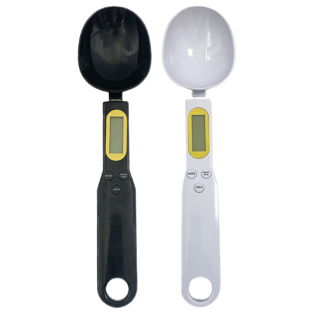電子量勺-500g中款量勺+3V鈕扣電池-黑, , large