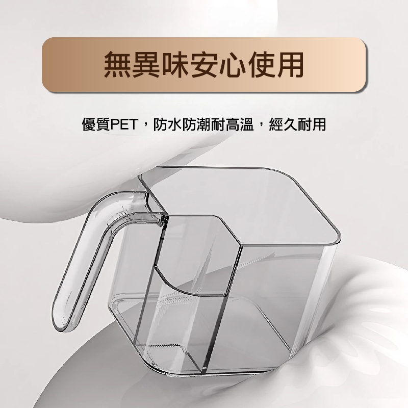【APEX】輕奢四格廚房壁掛調味料盒 附調味勺, , large